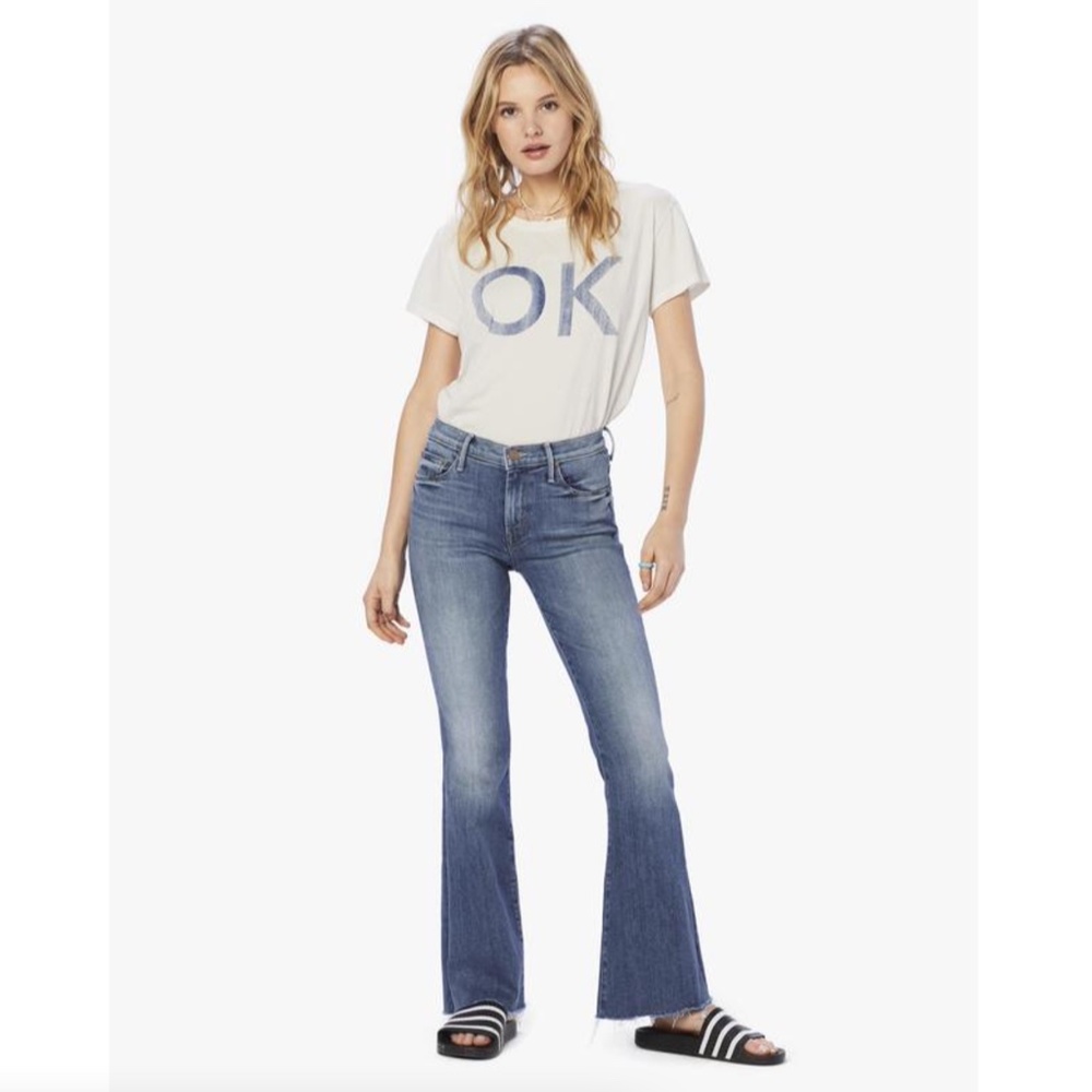 Mother The Weekender Fray Hop On Hop Off Jeans